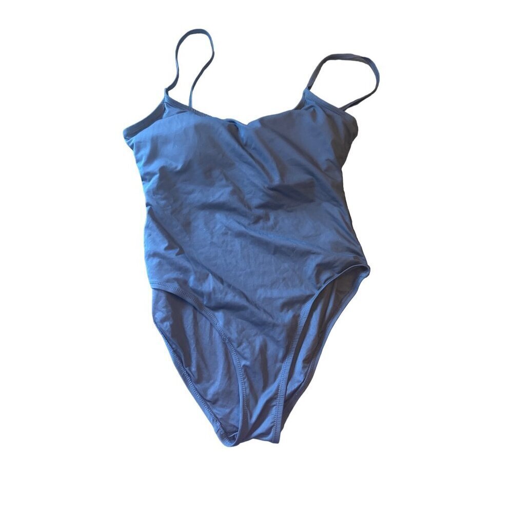 Black One-Piece Swimsuit With Adjustable Straps By Andie Large
